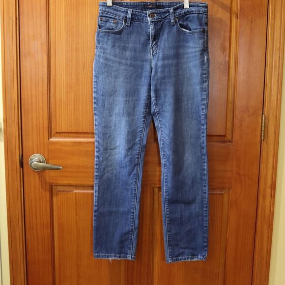 Levi’s Mid Rise Skinny Leg Jeans Women’s Blue Denim Size 10M – Made in Mexic - Picture 2 of 13